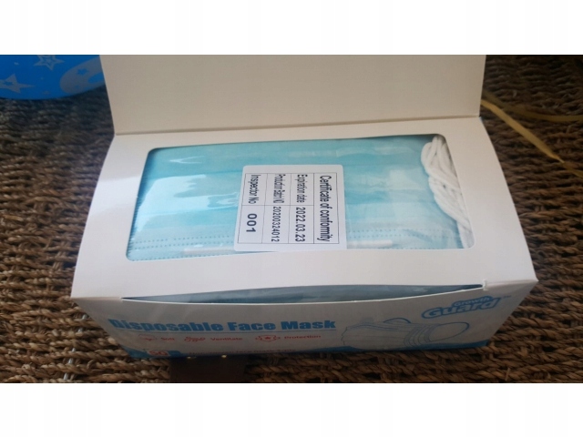 MASKA NA TWARZ MASECZKA OCHRONNA 3 warstowa NOSEK Rodzaj brak informacji