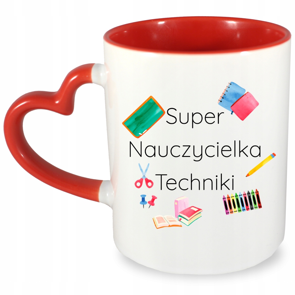 

Kubek dla nauczycielki Techniki imię, 2