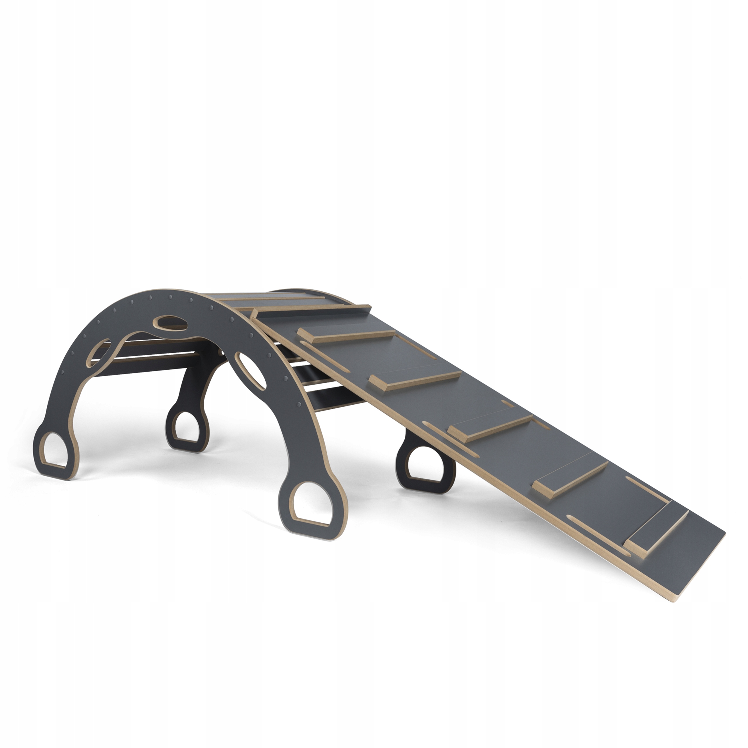 BUJAK MONTESSORI z uchwytami + ZJEŻDŻALNIA DRABINKA TUPTIWOOD