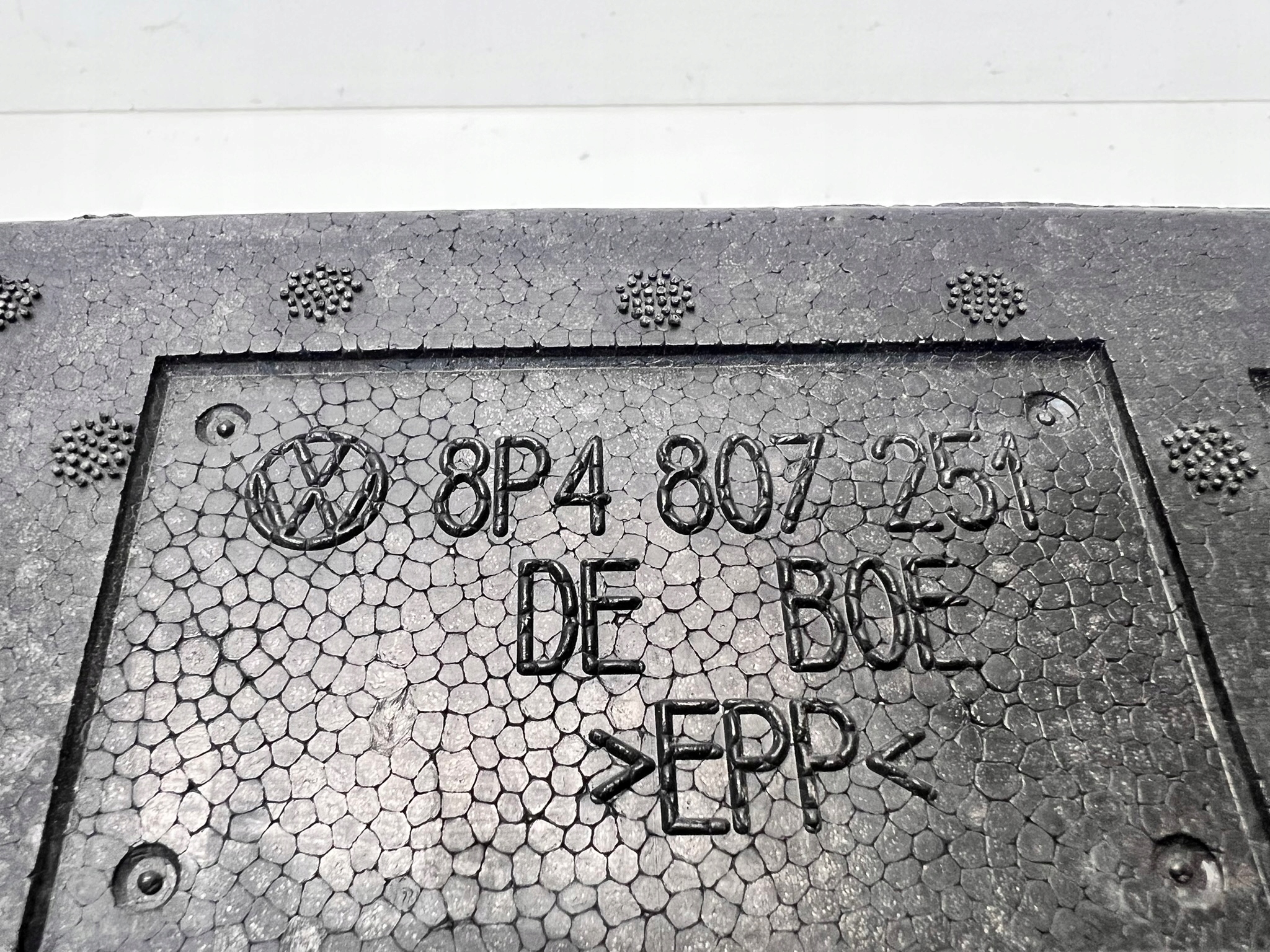 ABSORBER PIANKA der Stoßstange heck AUDI A3 8P 8P4807251