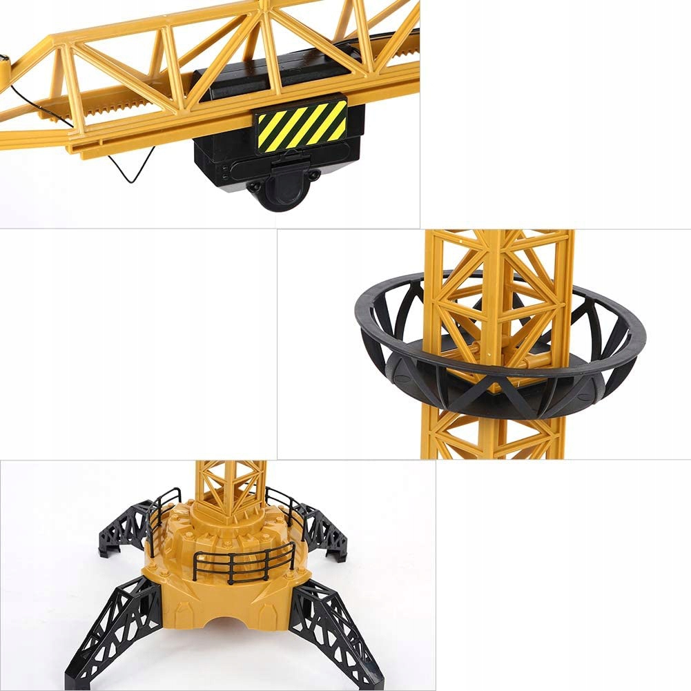 DUŻY DŹWIG ŻURAW STEROWANY NA BATERIE 128CM GIGANT Marka Picollo