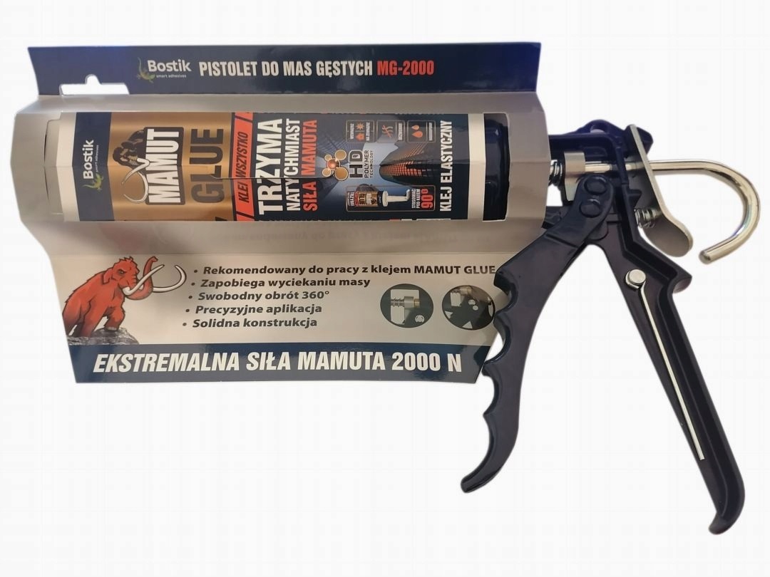 Bostik Pistolet Wyciskacz Do Mas Gęstych Mamut MG-2000