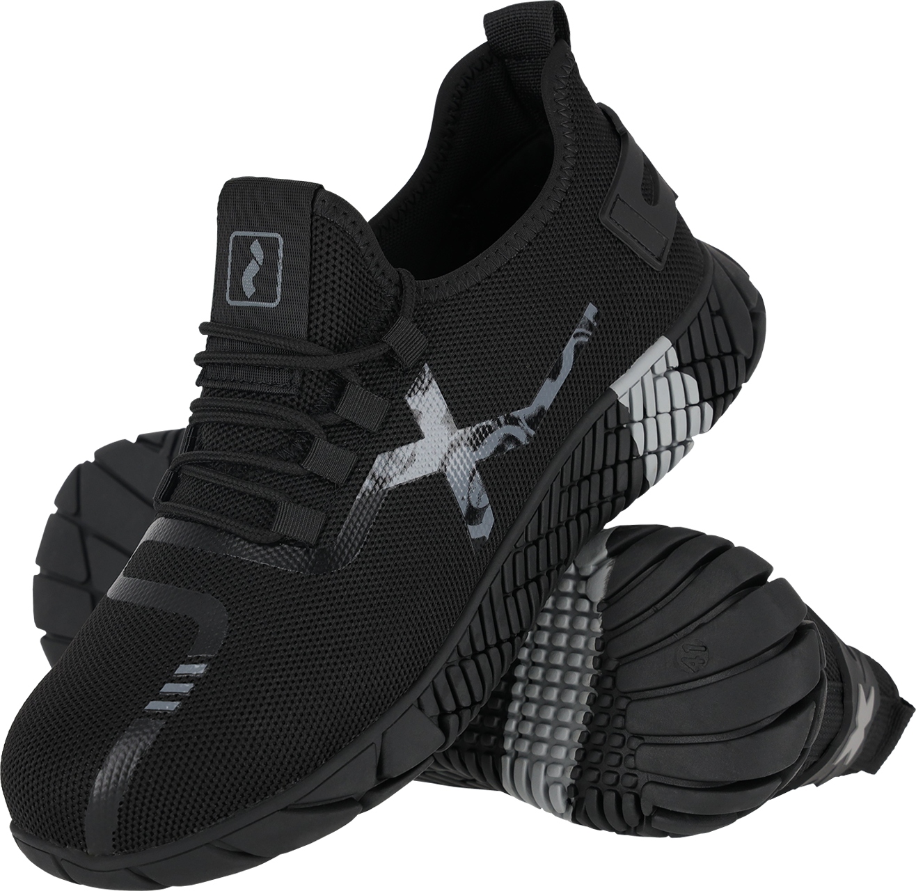 Buty robocze lekkie antypoślizg Bhp z noskiem antyprzebiciowe kevlar