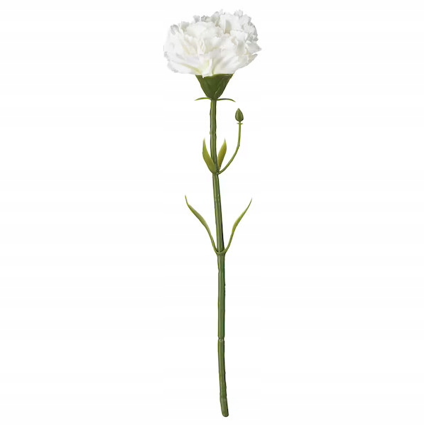

Ikea sztuczny kwiat Smycka Goździk biały 30cm