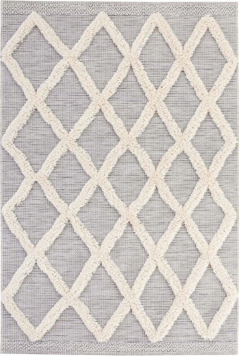 Šnúrkový koberec na terasu, plochý, 120 x 170 cm