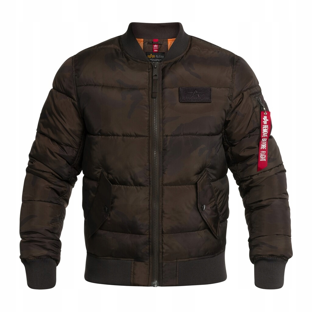Vojenská pilotní bunda Flek Flyers Alpha Industries MA-1 Puffer Bomber XXL
