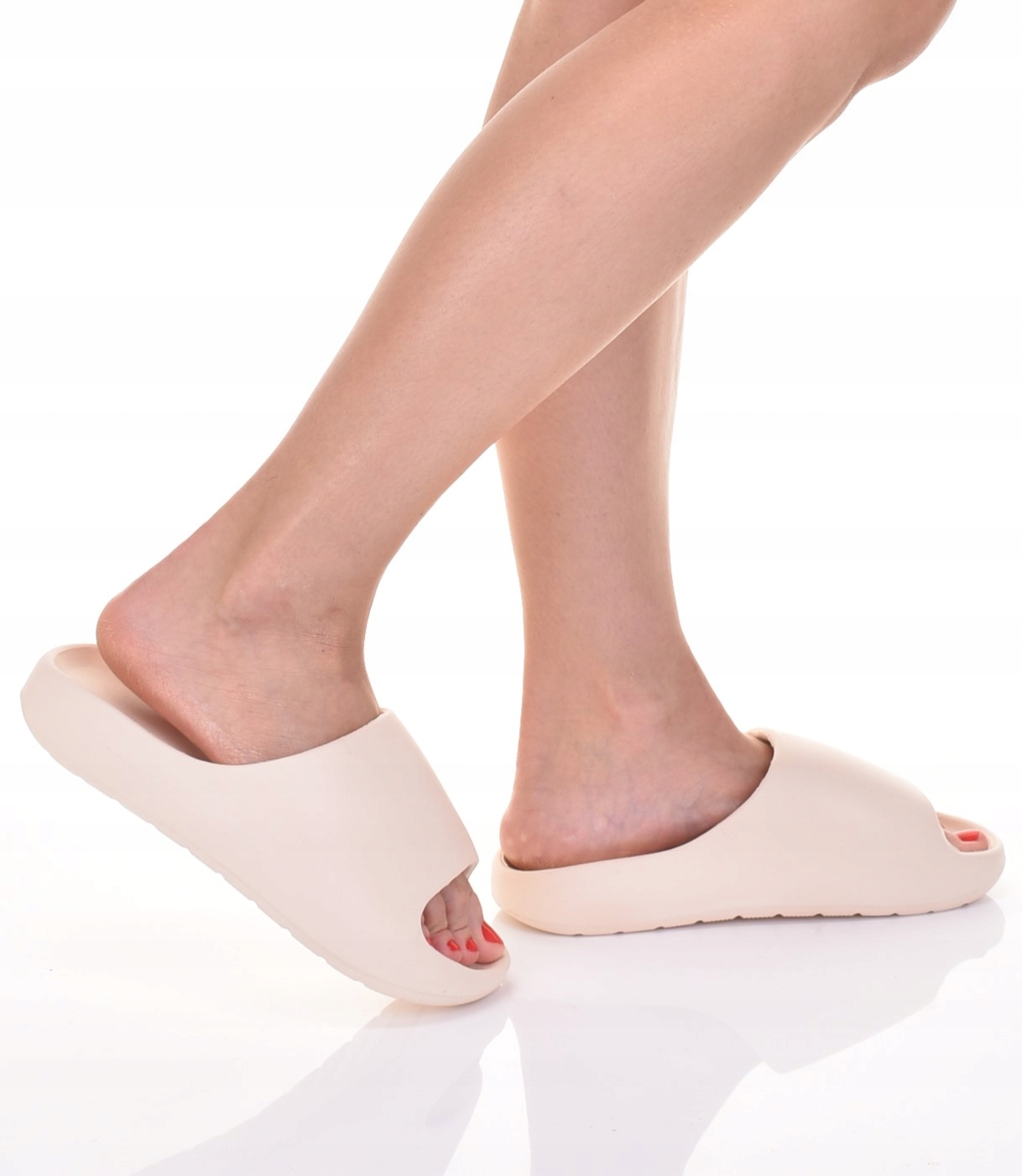 MODNE KLAPKI DAMSKIE WYGODNE NA PLAŻE BASEN DO DOMU Rozmiar 37