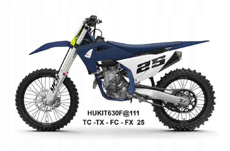 Sada Plastov Husqvarna Tc 125 150 250 300 '25, Tx 300 '25-