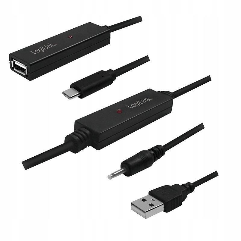 Kabel repeater aktywny USB-C 2.0 długość 40m Kod producenta UA0328