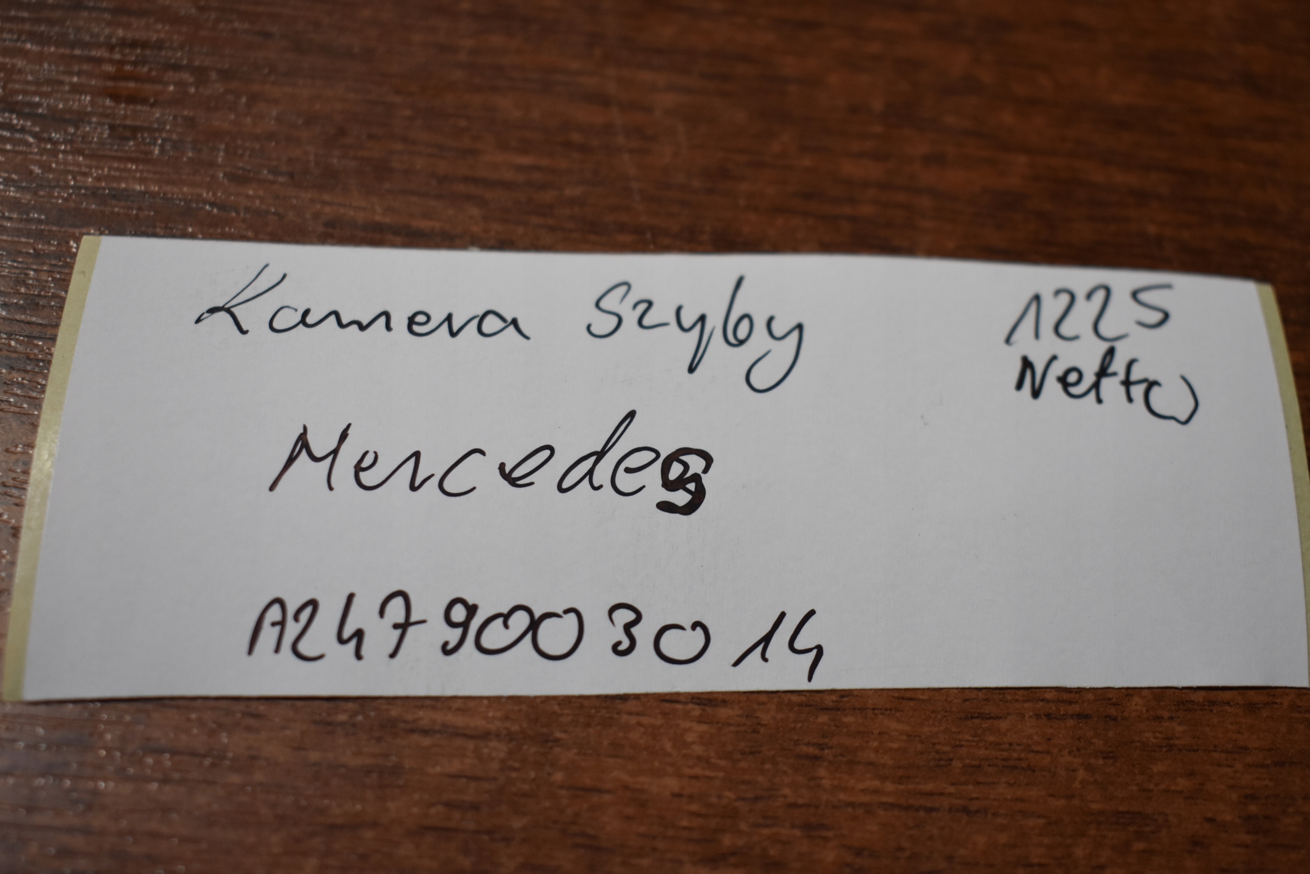 IDEALNA KAMERA windows PRZEDNIEJ MERCEDES 1