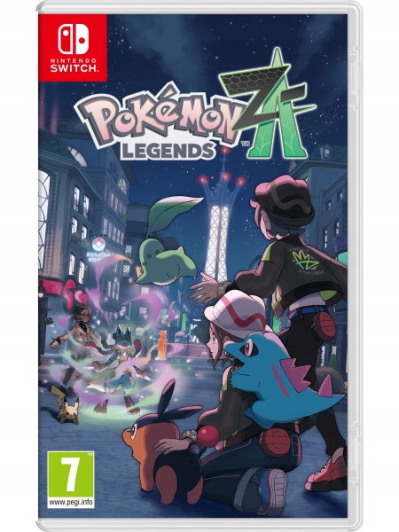 Pokemon Legends: Z-A Nintendo Switch pudełkowa • Cena, Opinie