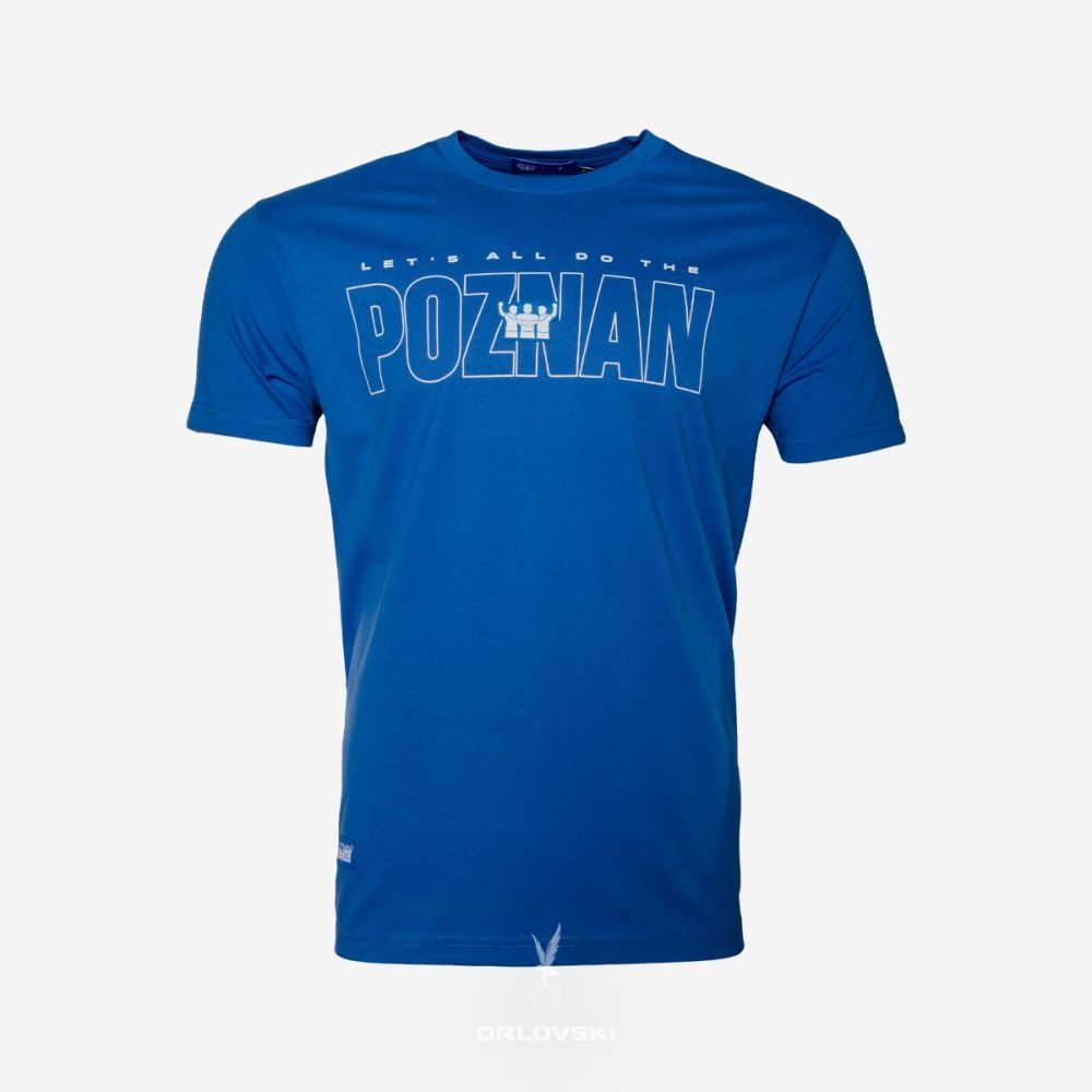 Koszulka Lech Poznań The Poznan Niebieska r. XL