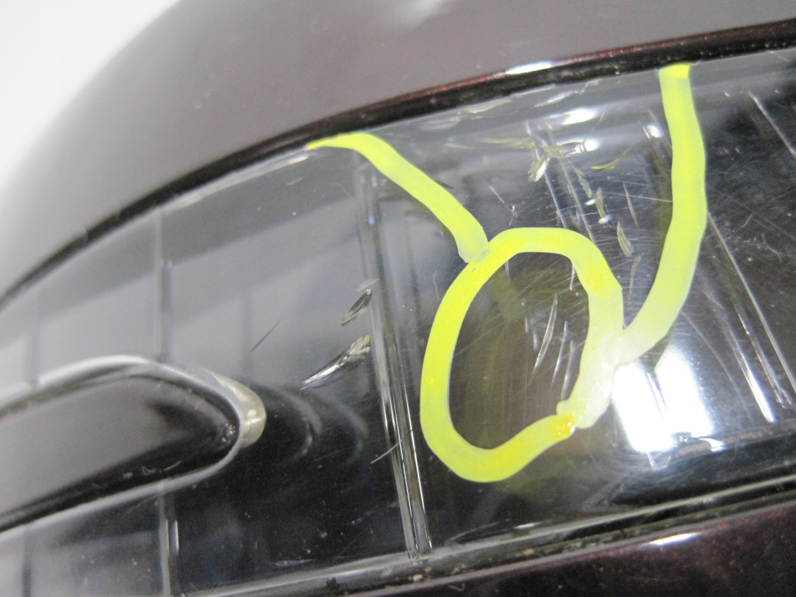 Spiegel MERCEDES GLK A204 links
