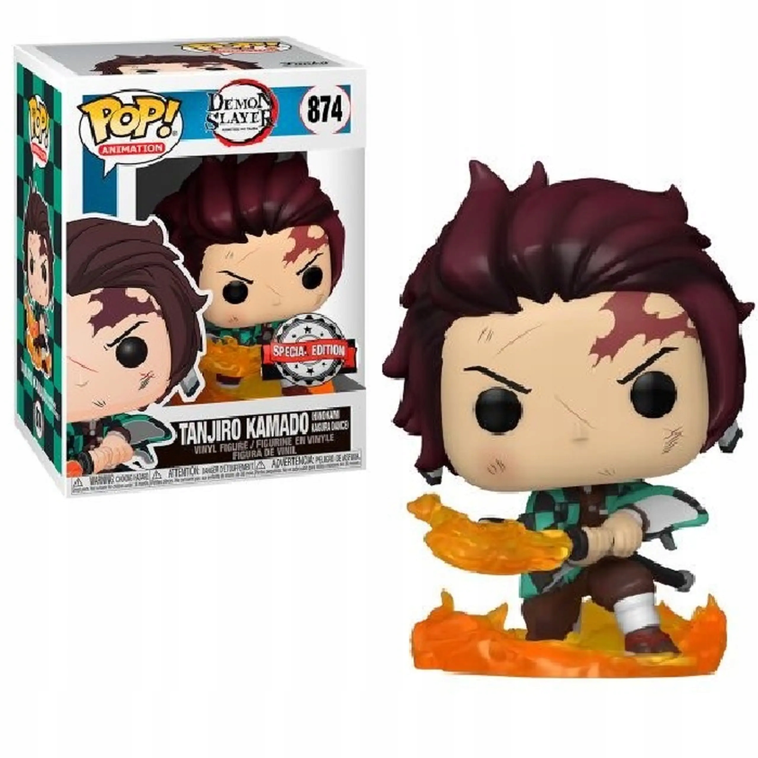 Figurka Funko Pop! Demon Slayer Tanjiro Kamado 874 Chase