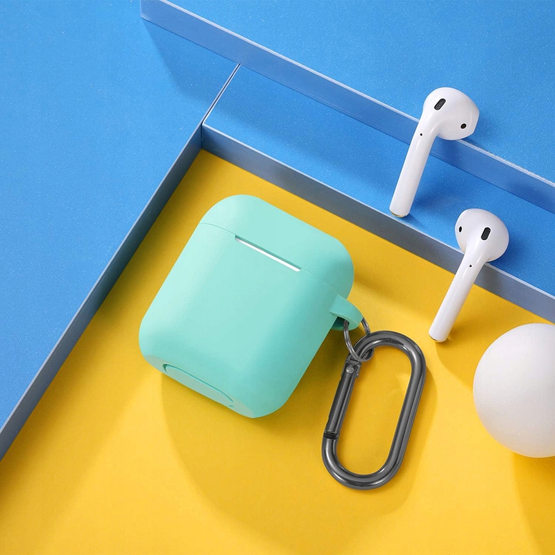 NOWE SILIKONOWE ETUI CASE DLA AIRPODS 1 I 2 GENERACJI CIENKIE NIE POGRUBIA! Marka Inna