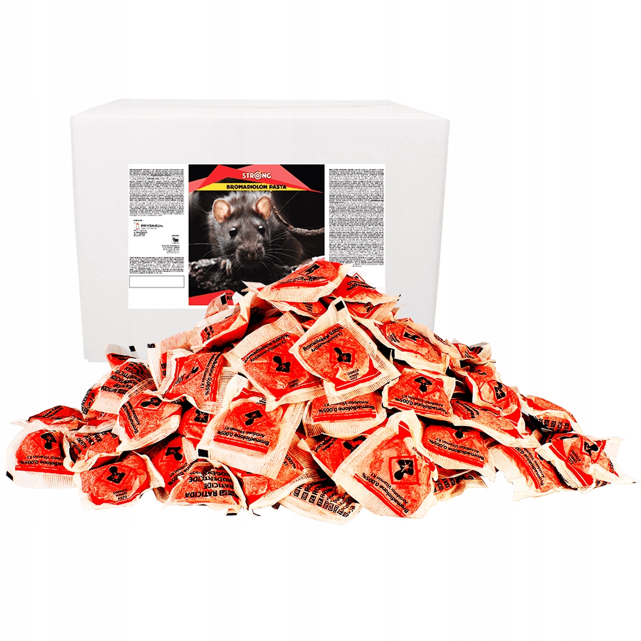 

Trutka Pasta na Myszy i Szczury Bromadiolon 15 Kg