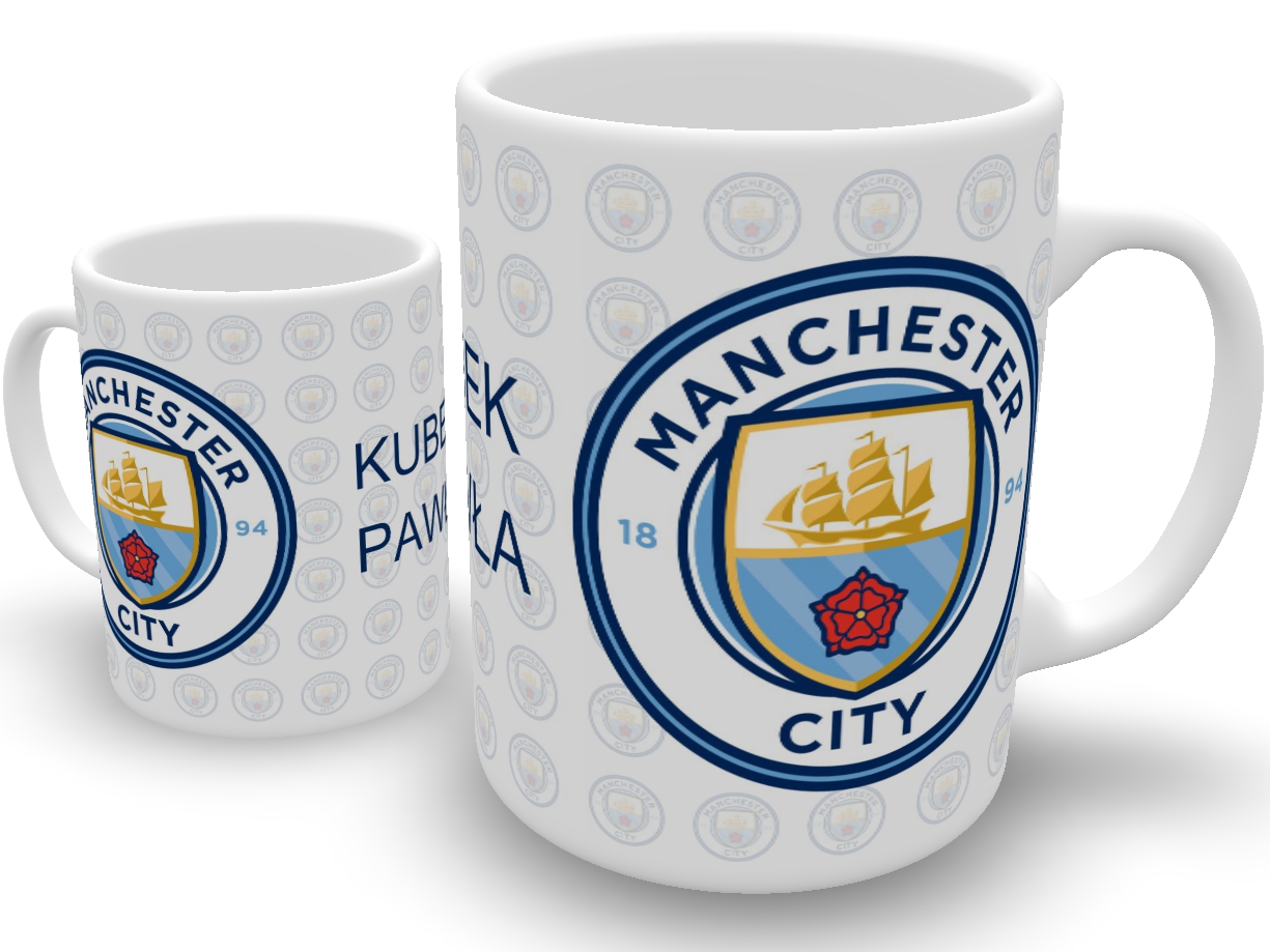 MANCHESTER CITY KUBEK + IMIĘ NA PREZENT