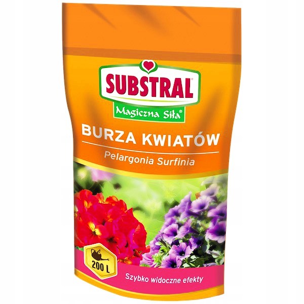 

Substral Nawóz Do Pelargonii Burza Kwiatów 200 g