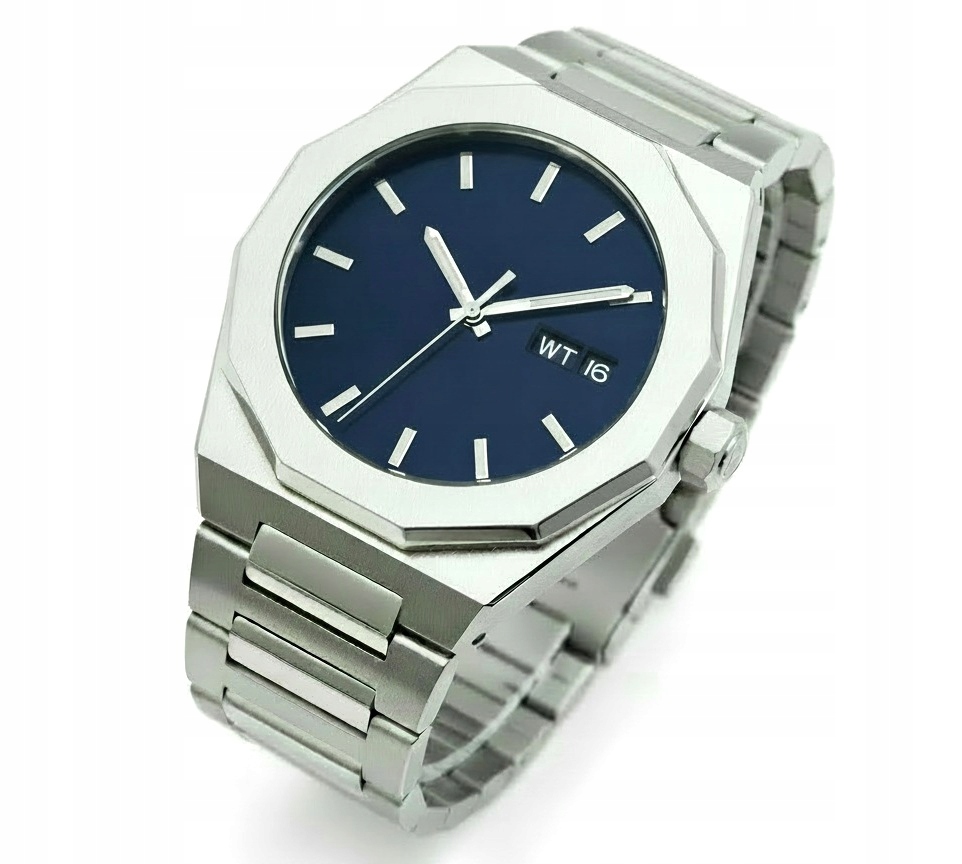 Nové, Masivní Polský Hodinky, Nerezová Ocel Polský Datumovka Orel