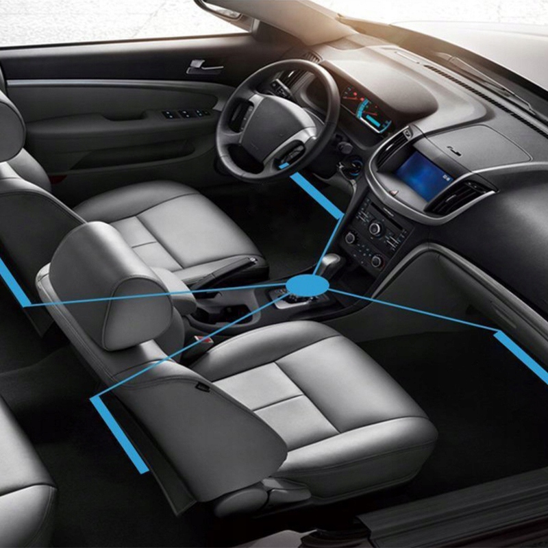 OŚWIETLENIE LED RGB WNĘTRZA SAMOCHODU AUTA LISTWA EAN (GTIN) 5904094221509