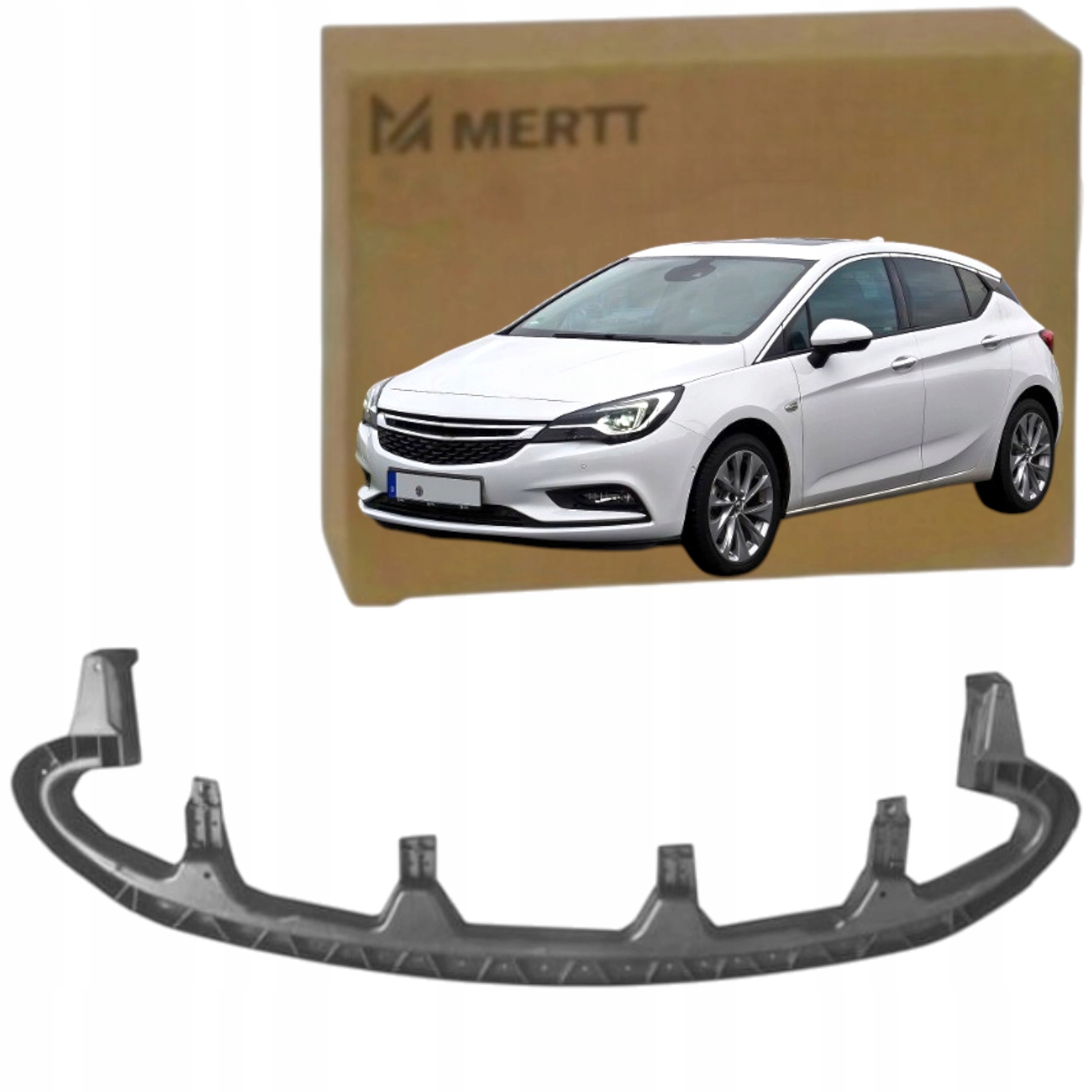 Opel Astra 4 K 2015-2019 Spodní Nosník Nárazníku Zesílení 39151027