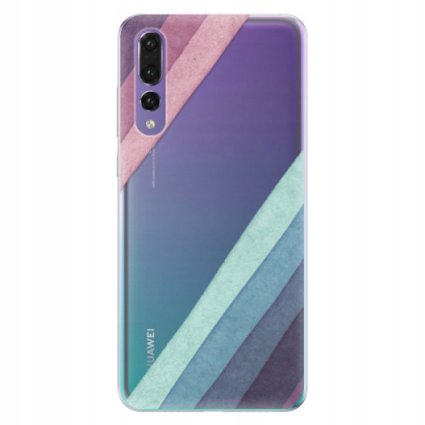 Silikonowe etui iSaprio Glitter Stripes 01 do Huawei P20 Pro