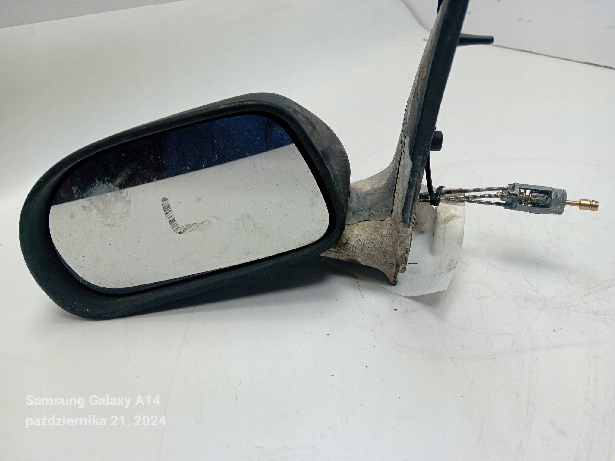 mirror left SZARE FIAT MAREA