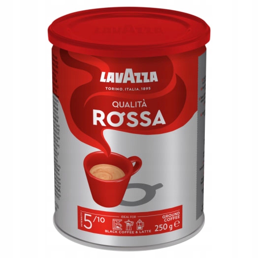 Levně Lavazza Qualita Rossa Mletá káva (konzerva)