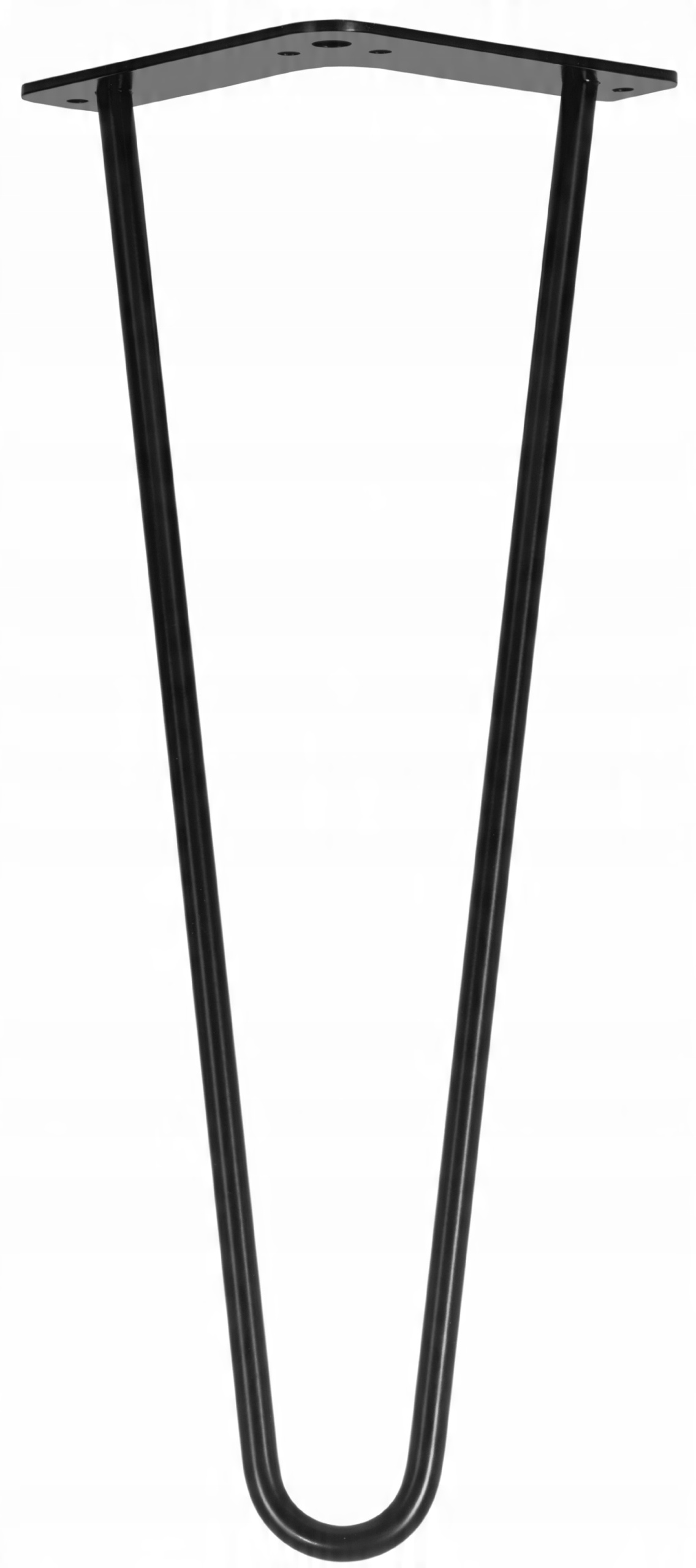 

Hairpin legs Nogi metalowe noga stołu 43cm 2pręty
