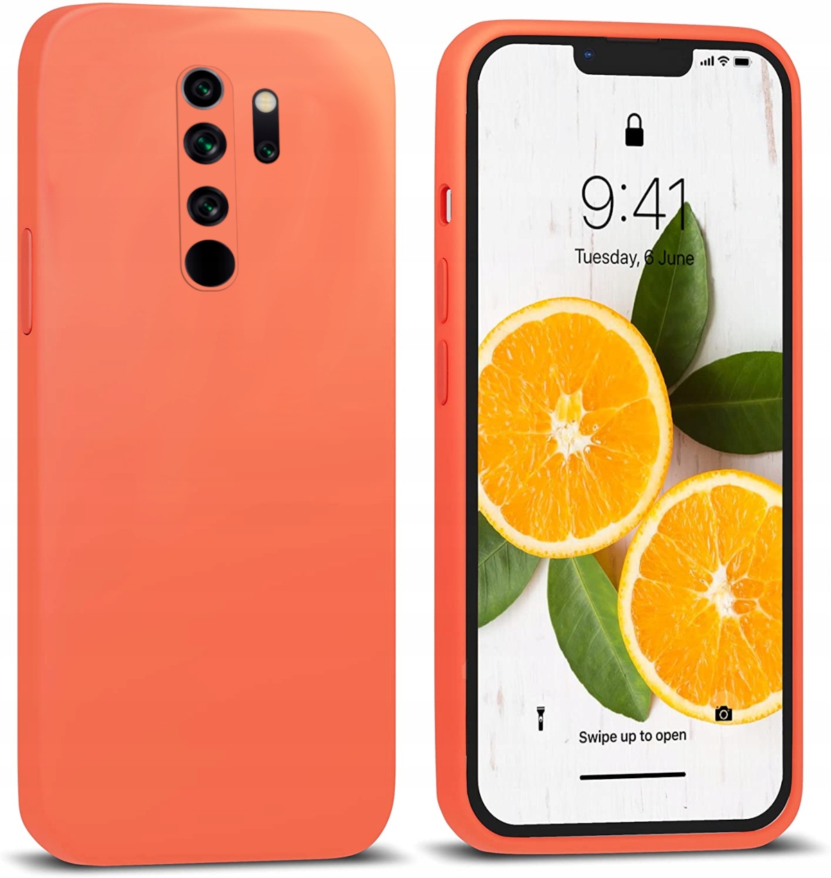 ETUI DO XIAOMI REDMI NOTE 8 PRO SILIKON KOLOR + SZKŁO Dedykowany model Redmi Note 8 Pro