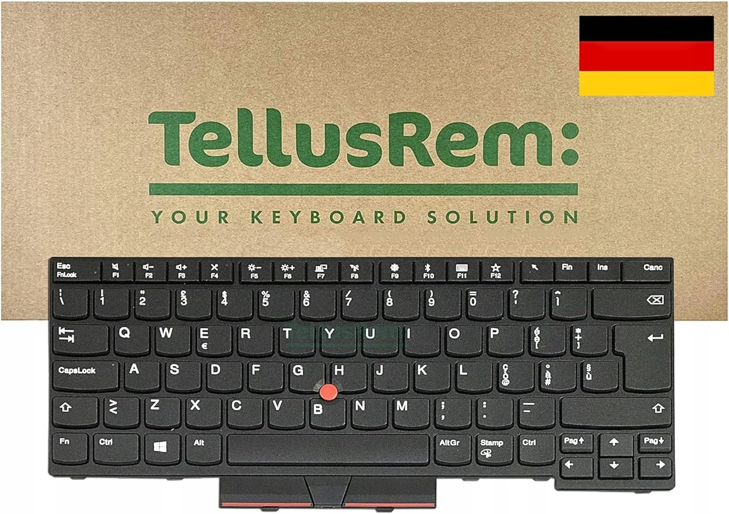 Náhradní (německá) klávesnice pro Lenovo Thinkpad T470 T480