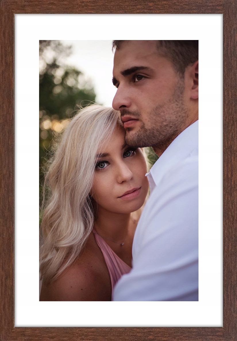 

Rama Na Zdjęcia Brązowa Foto Ramka 40x50 CM