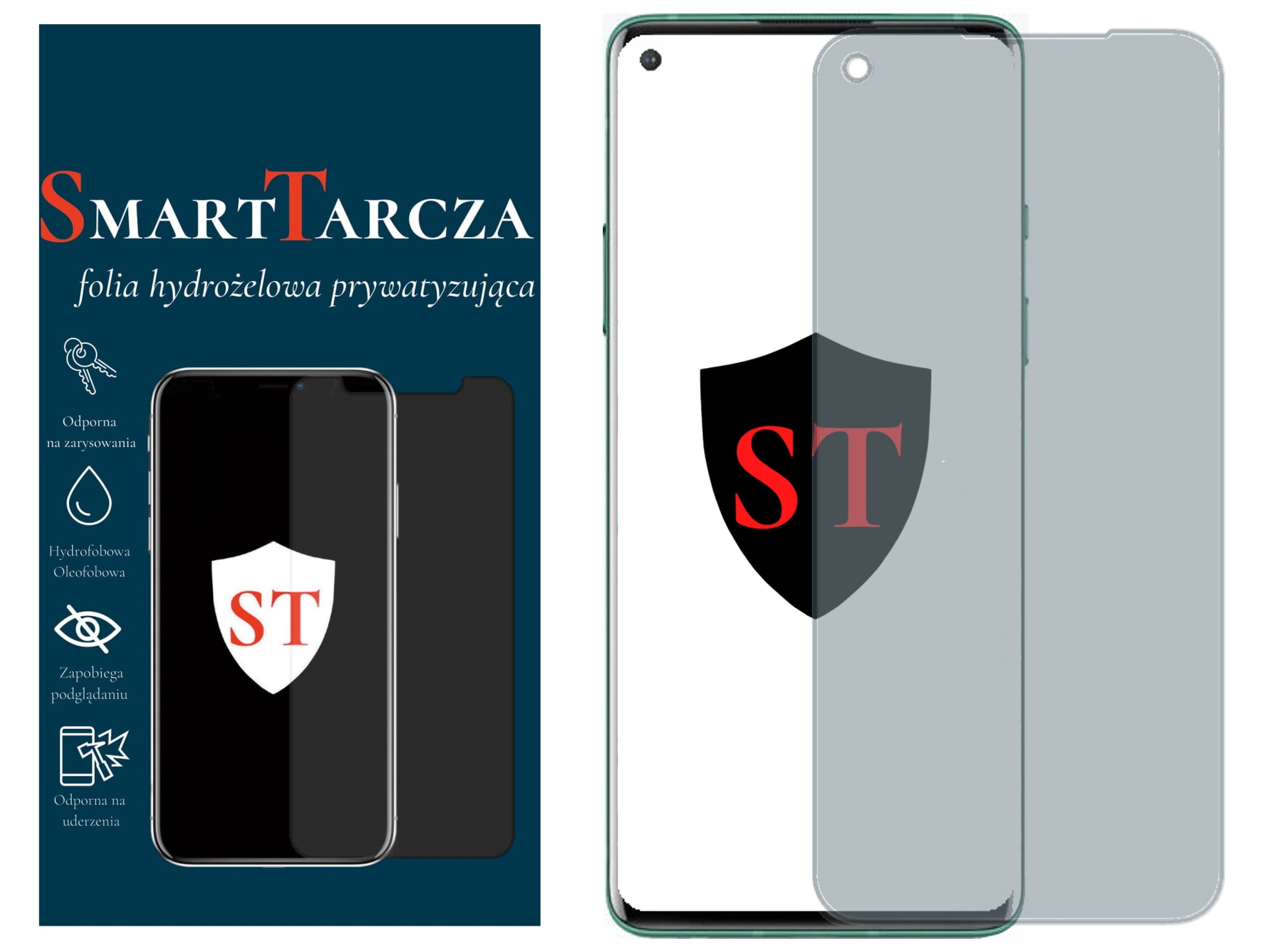 

Prywatyzująca Folia Hydrożelowa Do Oneplus 8