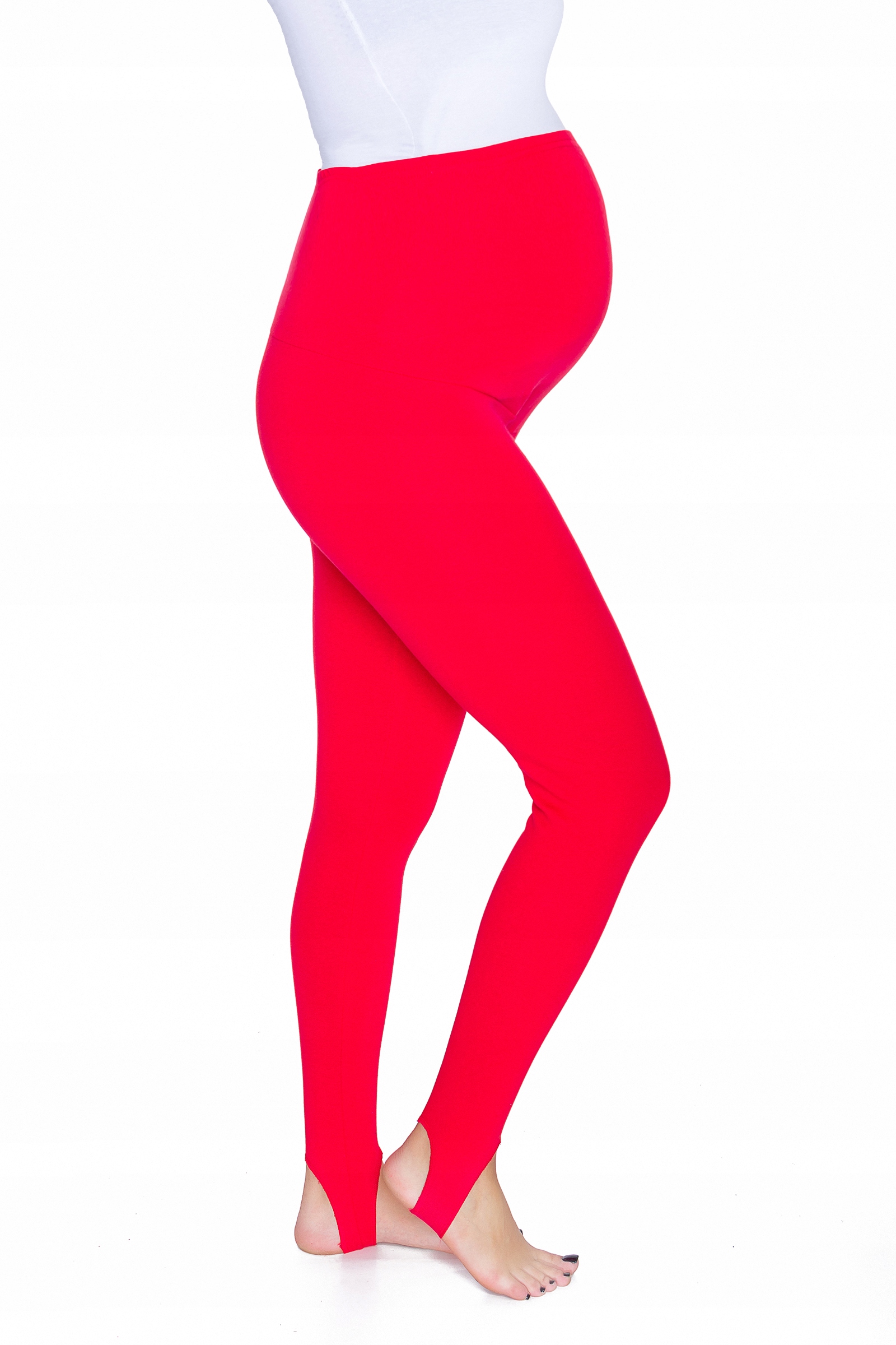 CIĄŻOWE LEGGINSY ZAPIĘTKA CIEPŁE GETRY LSPRG L Płeć kobieta