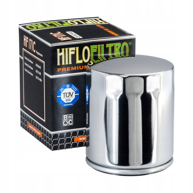 

Hiflo filtr oleju HF171C Harley-Davidson chrom