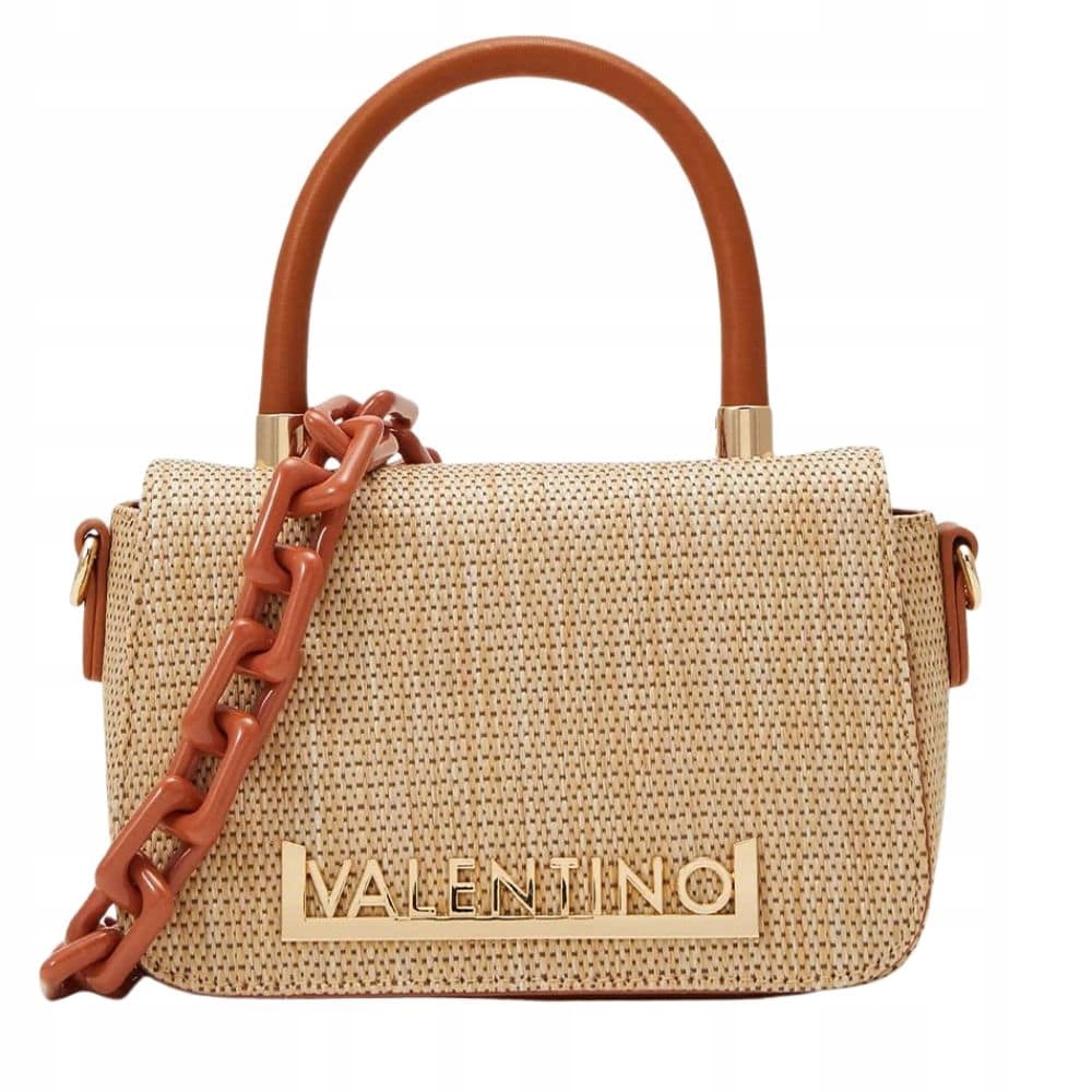 Valentino Hnědá kabelka Copacaban Satchel