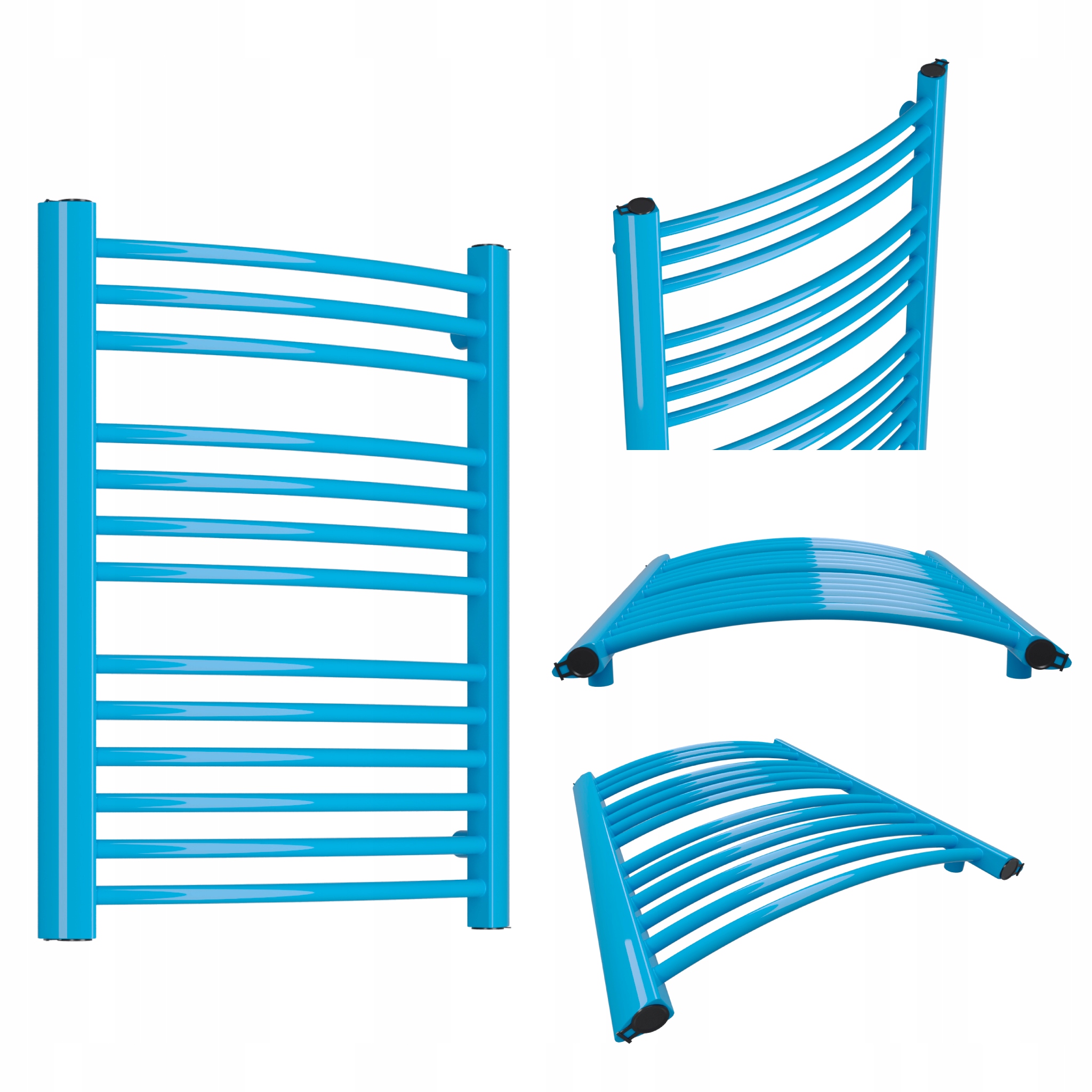 Koupelnový Radiátor Casual 1580x470 Modrý