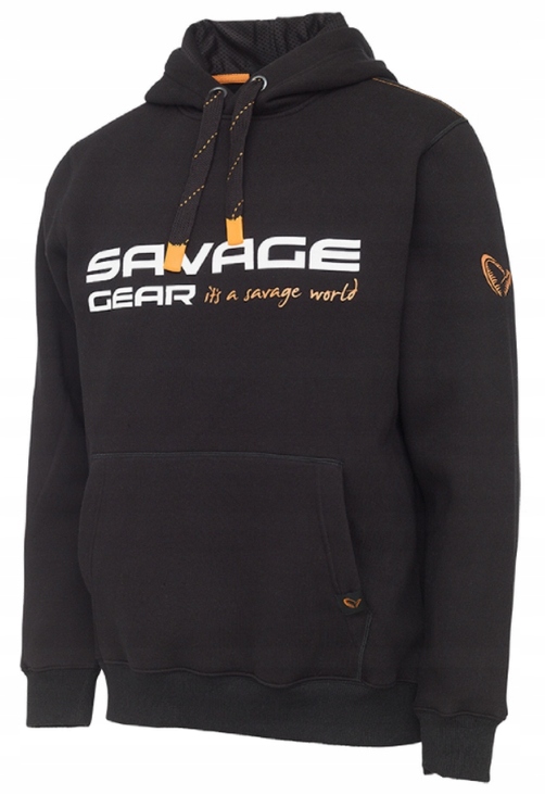 Savage Gear Bluza Z Kapturem Cosmo Hoodie Black Rozmiar M