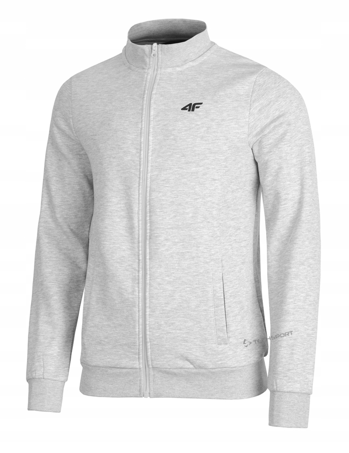 4F Ocieplana Męska Bluza Bomberka Rozpinana Bawełniana rozm M