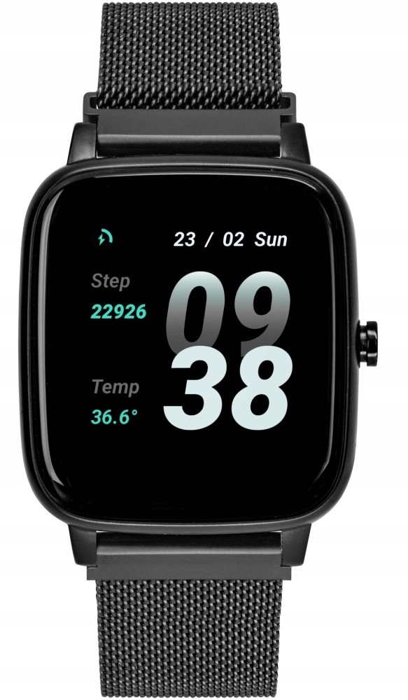 Nové Originální dámské chytré hodinky Strand od firmy Obaku s meshovým pulzoměrem