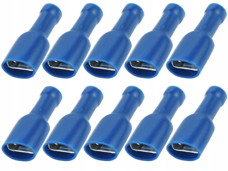 

Konektor Płaski Żeński Izolowany 6,3MM/2,5MM 10SZT