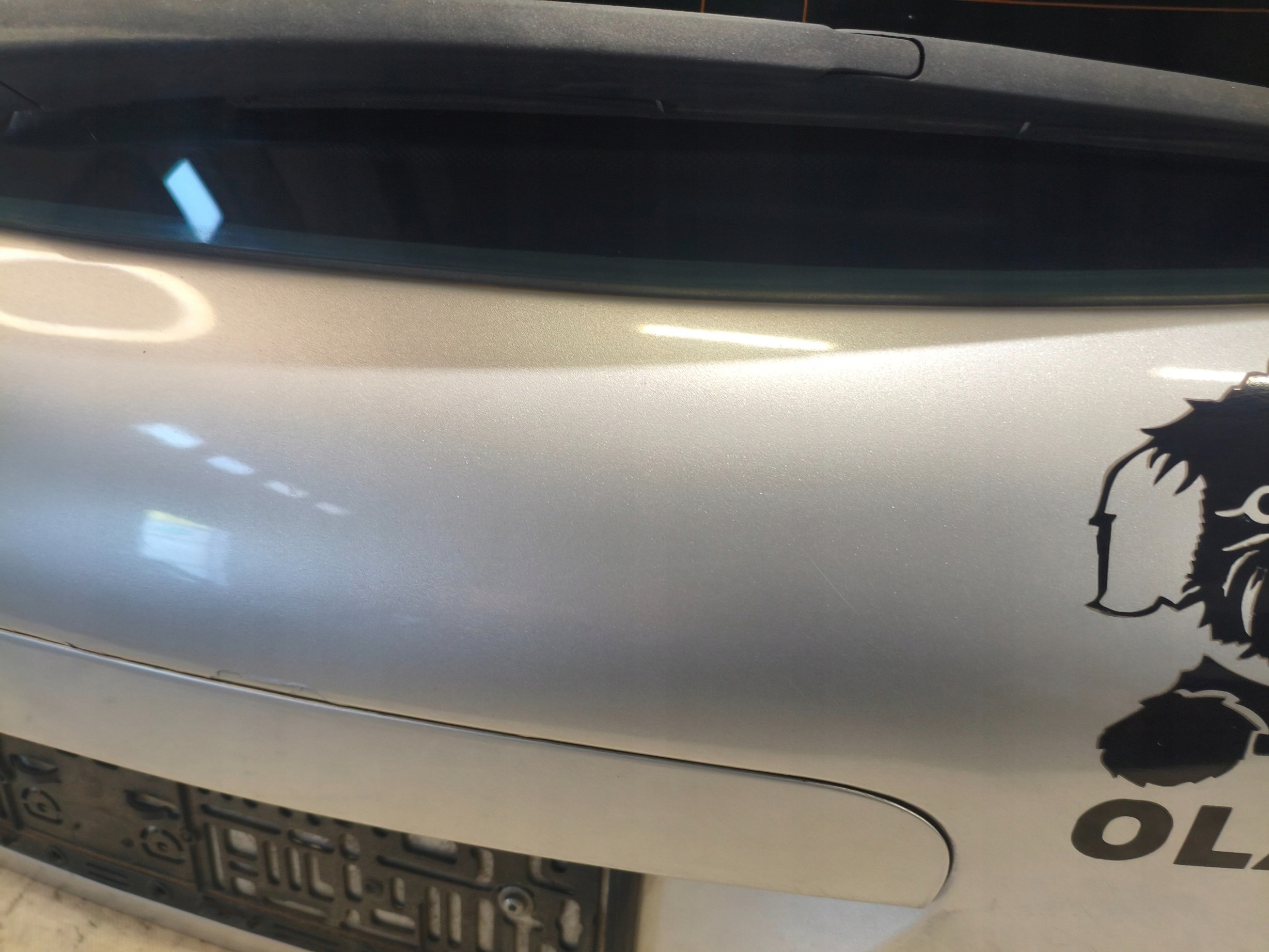 trunk door boot PEUGEOT 207 EZR