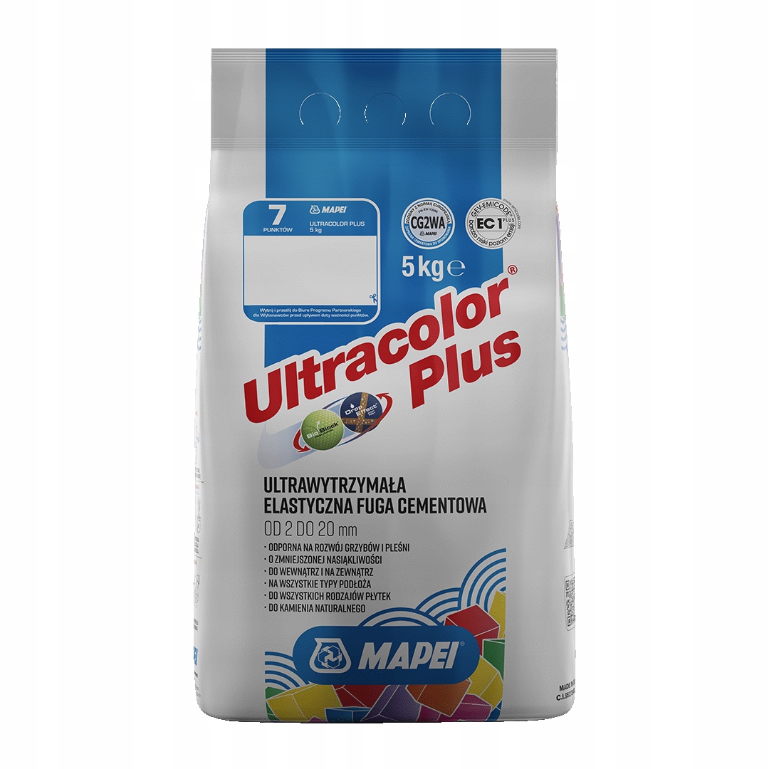 Fuga Mapei Ultracolor Plus 134 2 kg Jedwab Brąz