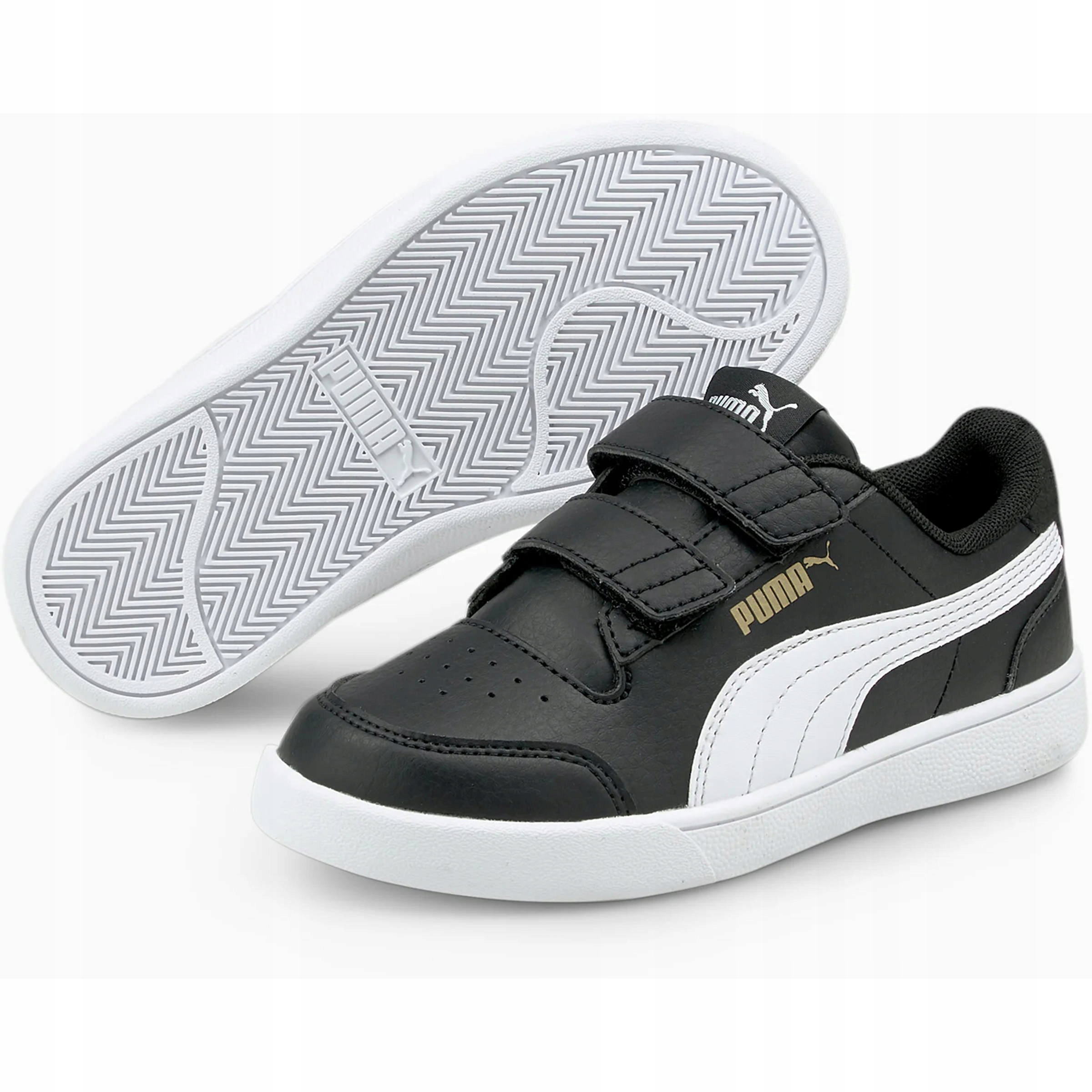 

Buty dziecięce Puma Shuffle V 375690 03 skórzane