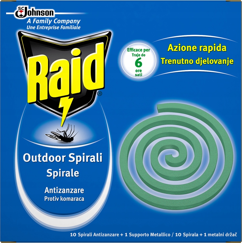 

Raid na komary komarom Sc Johnson