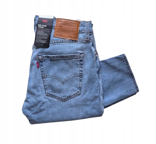 pánské džínové kalhoty Levi's 512 Slim Taper W32 L34 32x34 Premium, světlé