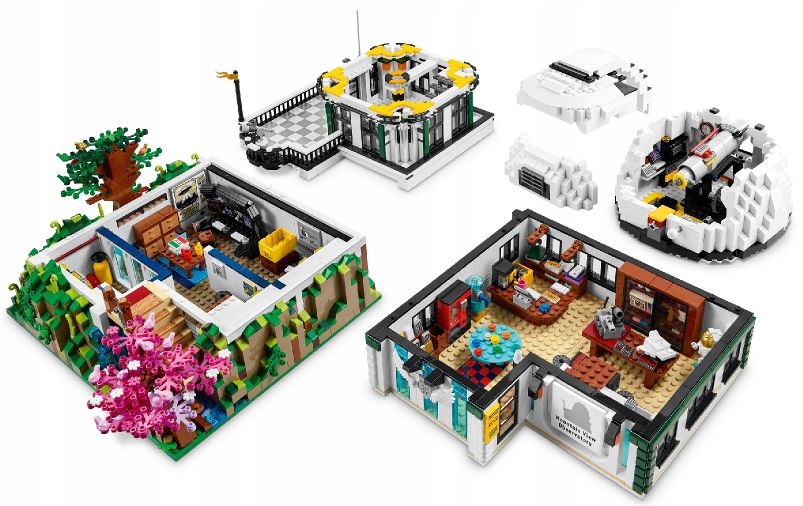 LEGO Bricklink 910027 Obserwatorium Teleskop na szczycie góry Marka LEGO