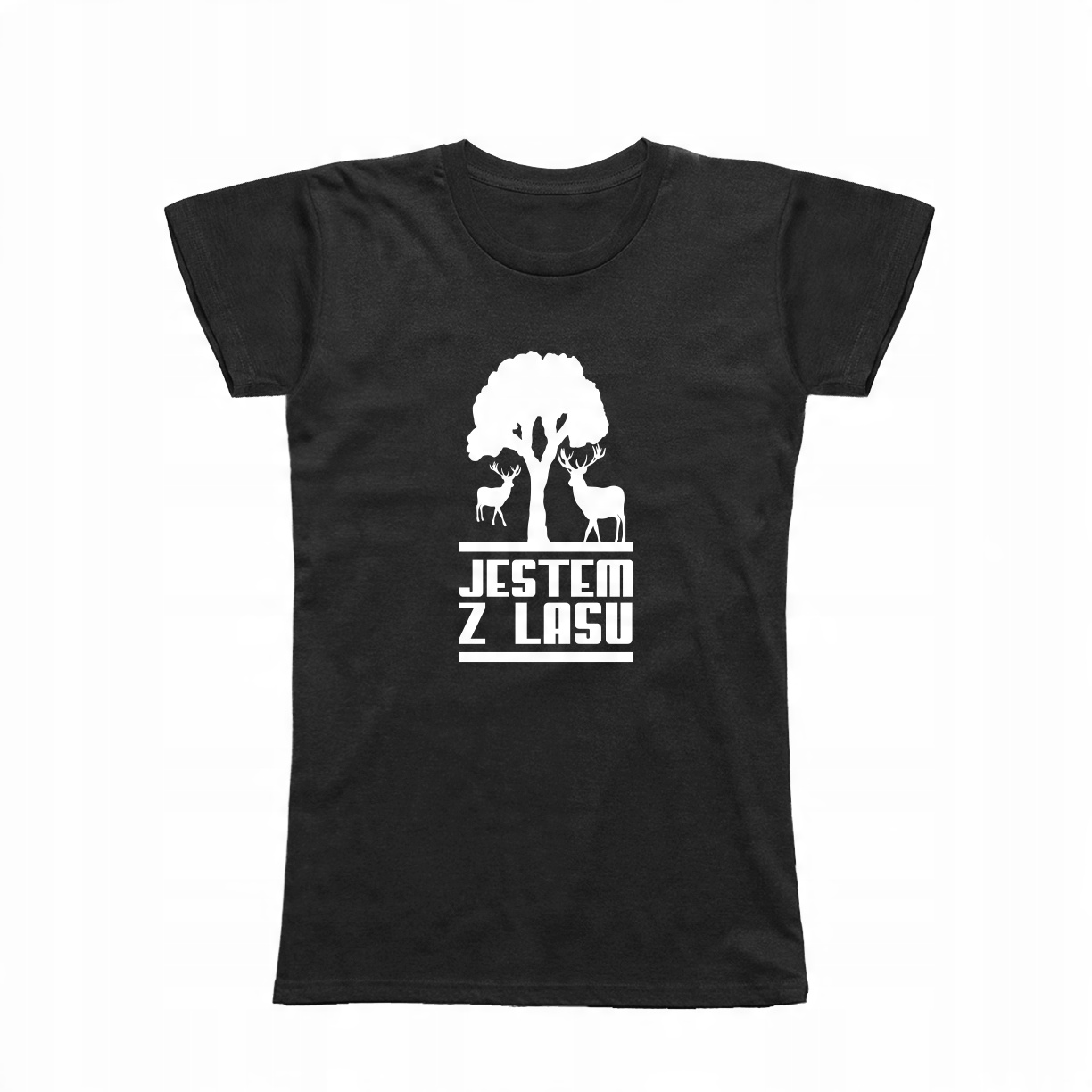 

M - Koszulka T-shirt Dla Myśliwej Jestem Z Lasu