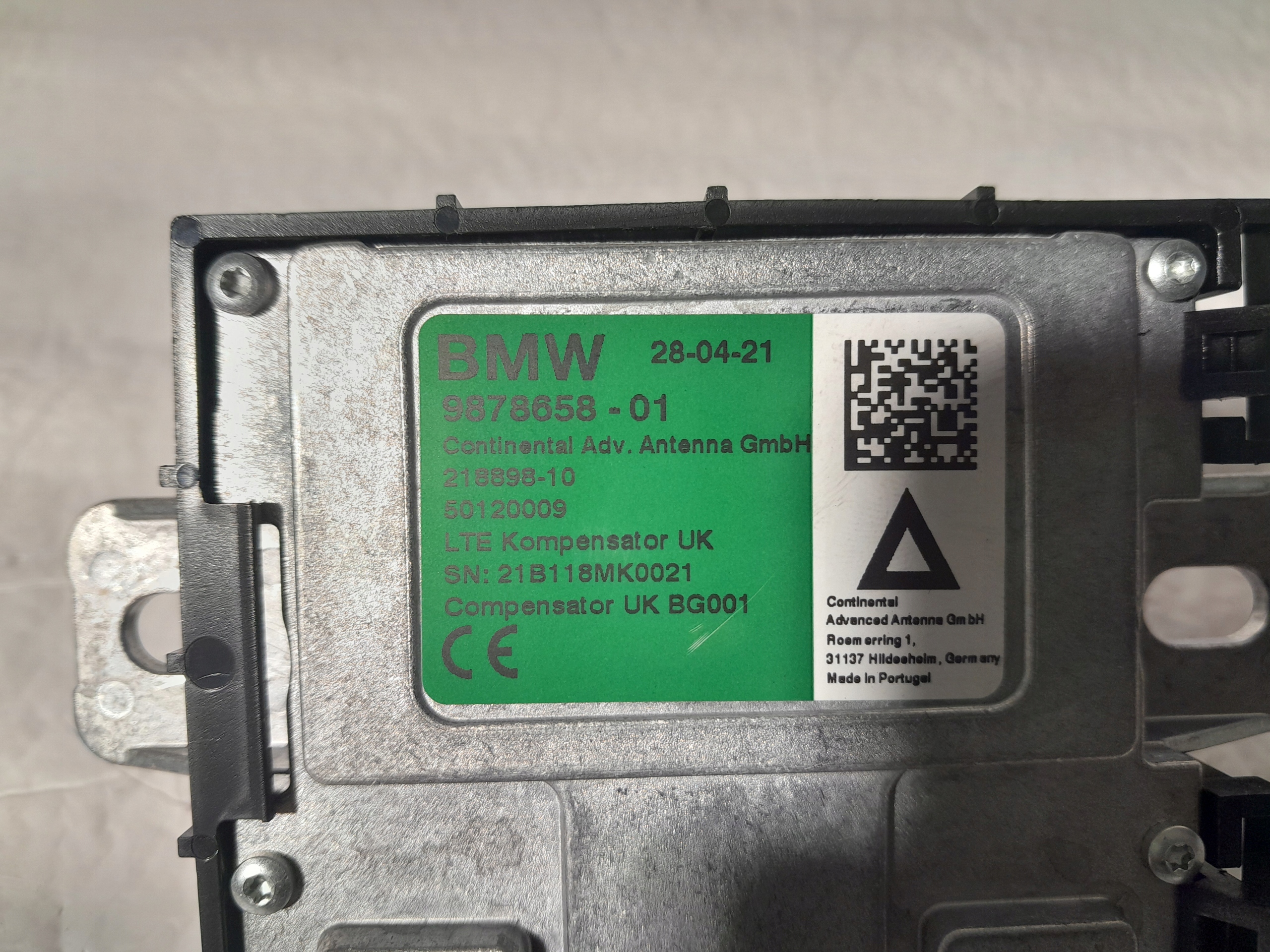 BMW 7' G11 LCI modulo KOMPENSATOR LTE 9878658