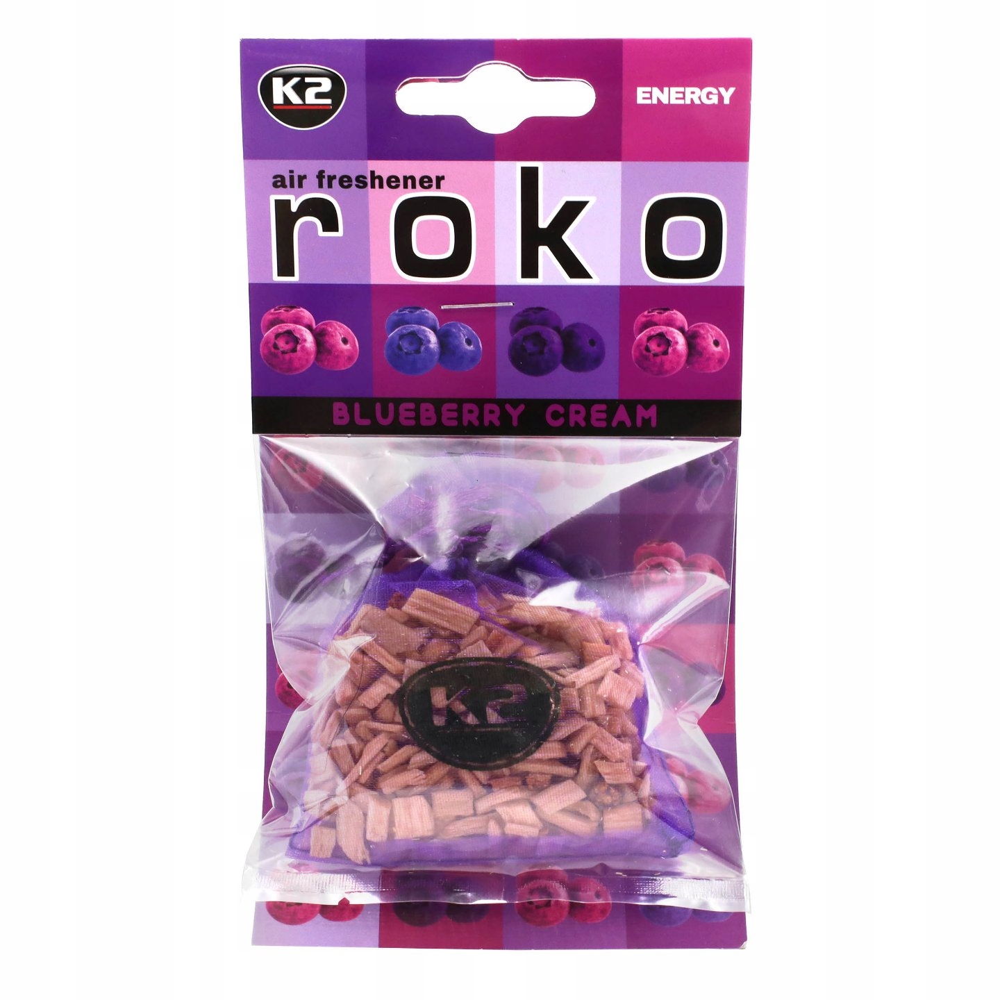 

Woreczek Zapachowy K2 Roko Blueberry Cream 20g